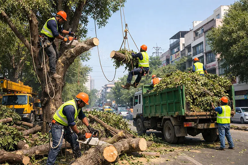 Conocarpus Tree Removal in Hyderabad