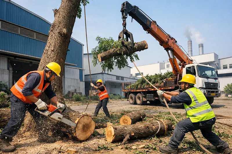 Industrial Tree Cutting Services in Hyderabad