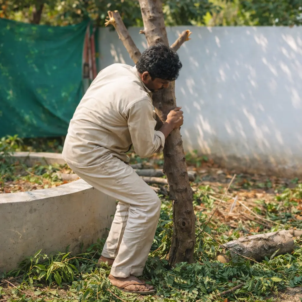Cleanup and Completion of Tree Service